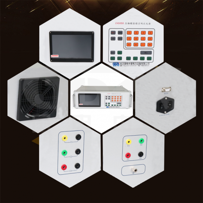 Трехфазное Programmable электропитание теста точности высокого напряжения DC источника питания AC 1