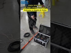 Компактный высоковольтный испытательный комплект постоянного тока, электронное испытательное оборудование, точность регулирования ≤1%