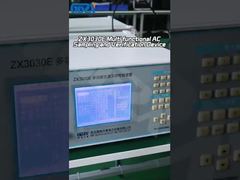 Представляем вам калибратор электрической мощности с большим ЖК-дисплеем ZX3030E, многофункциональный измеритель энергии