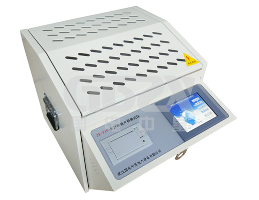 Dielectric Constant Transformer Oil Testing Equipment Dissipation Factor DC Resistivity Tester